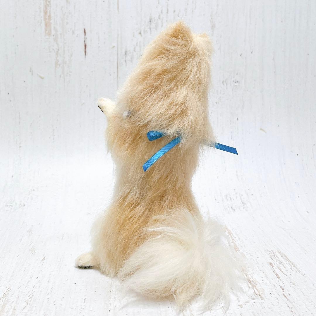 ひらりん。 羊毛フェルト 犬 ポメラニアン