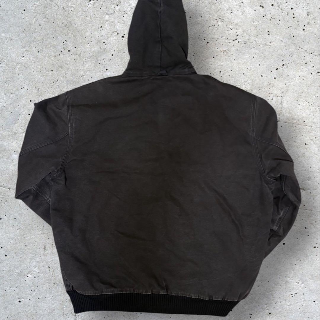 【K】USA製 carhartt アクティブジャケット BLACK
