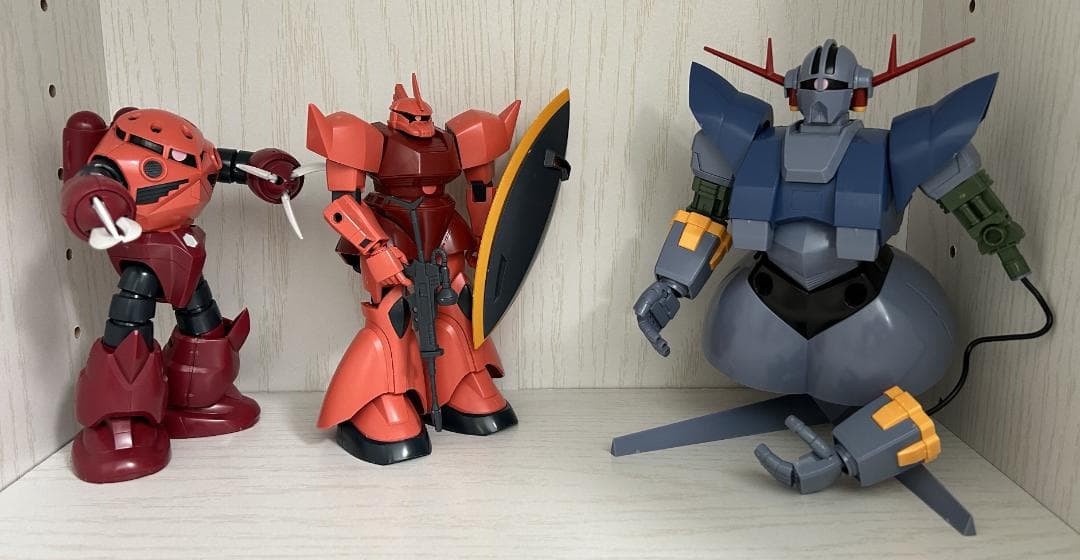 ガンプラ 6体 ガンダム シャア専用 初代シリーズ セット 完成品 素組