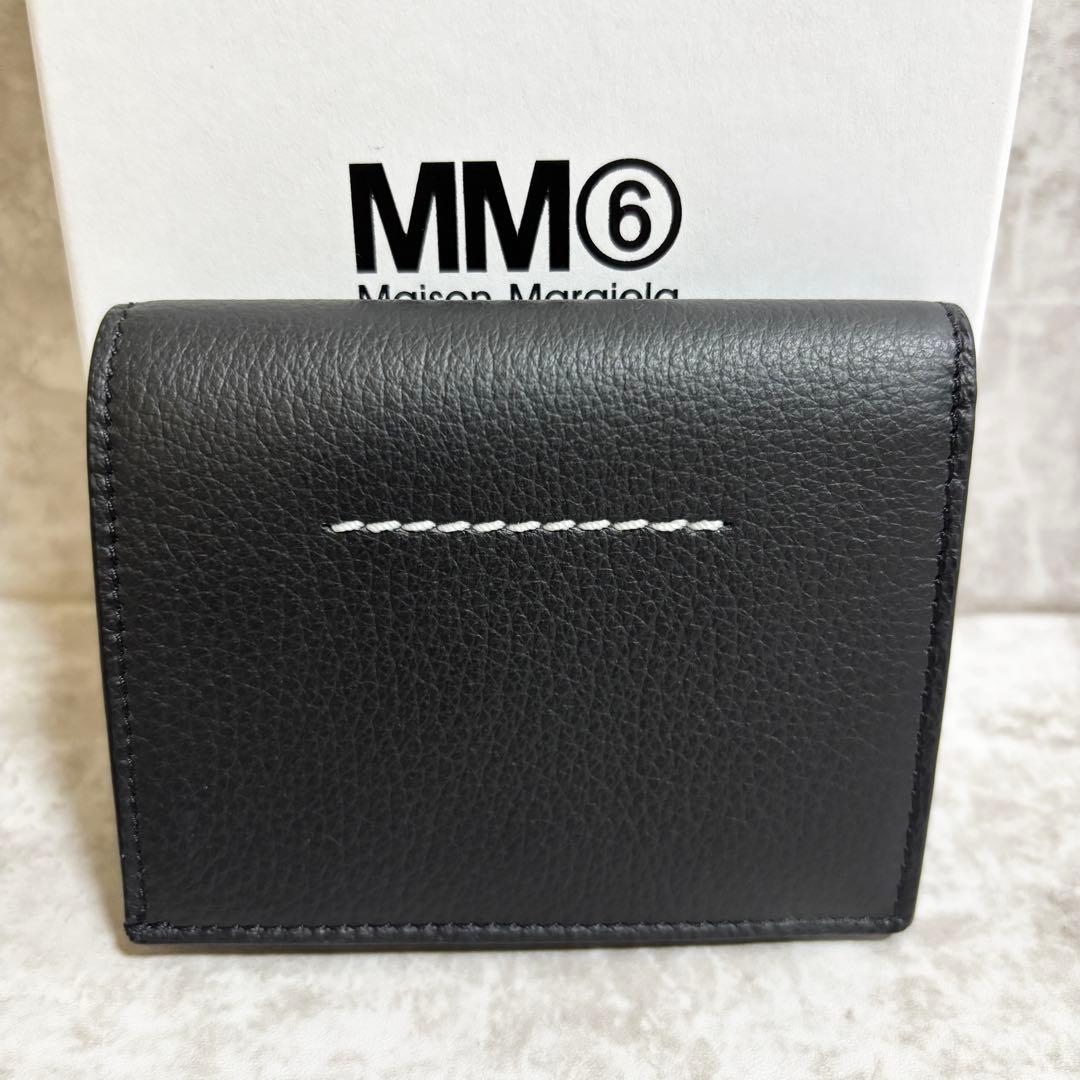 266 F5MMシックス　メゾンマルジェラ　レザー　ウォレット　財布　箱付