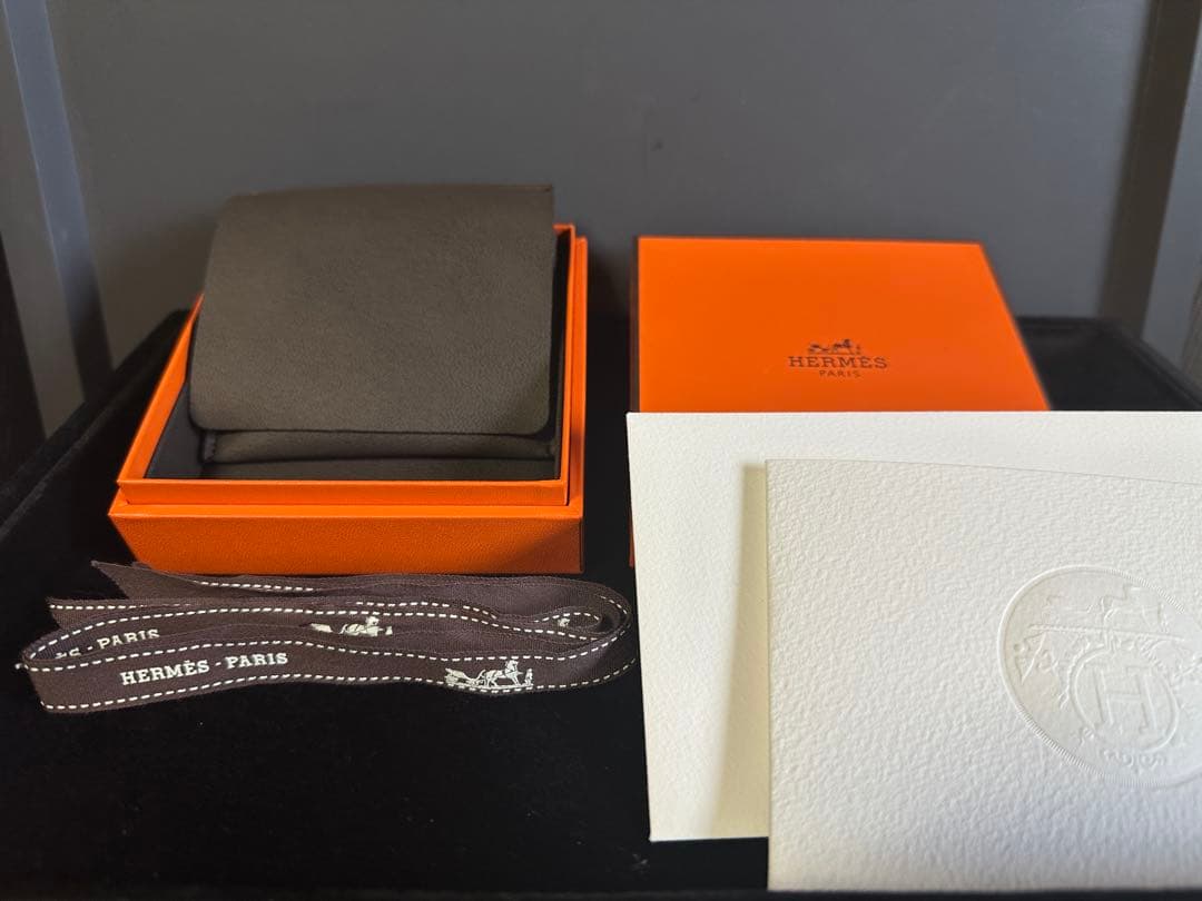 未使用 HERMES エルメス　アンシェネ　バングル　LG シェーヌダンクル