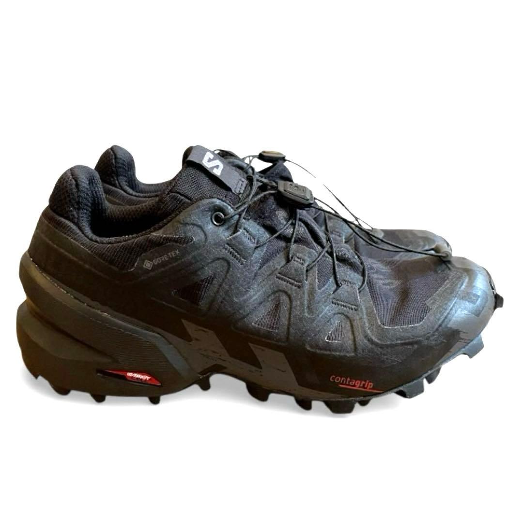 【美品】SALOMON SPEED CROSS 6 サロモン ブラック 24cm