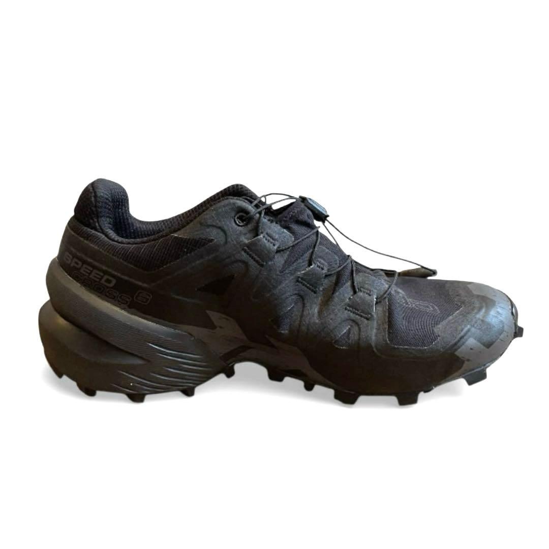 【美品】SALOMON SPEED CROSS 6 サロモン ブラック 24cm