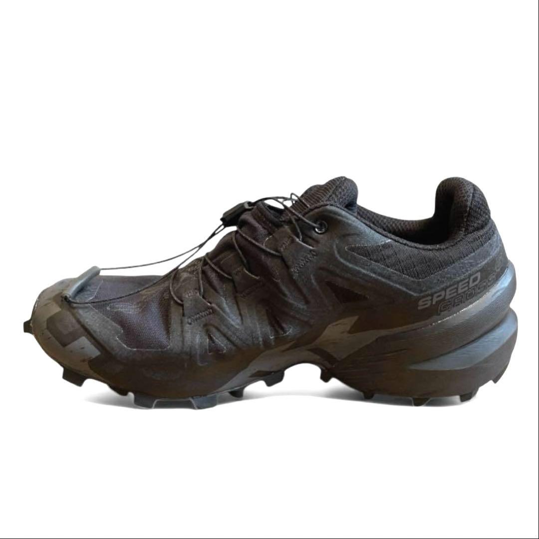 【美品】SALOMON SPEED CROSS 6 サロモン ブラック 24cm
