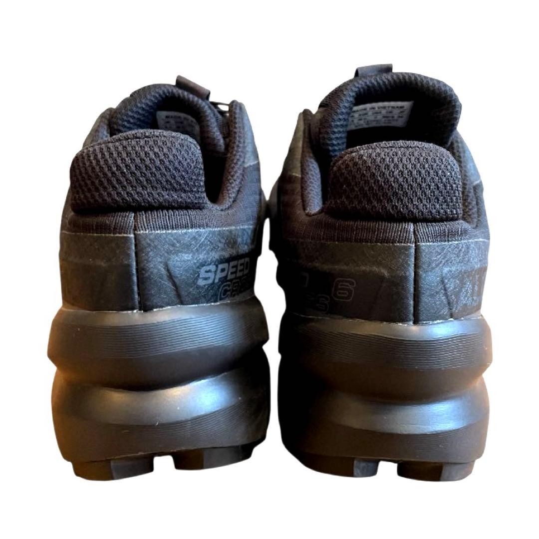 【美品】SALOMON SPEED CROSS 6 サロモン ブラック 24cm