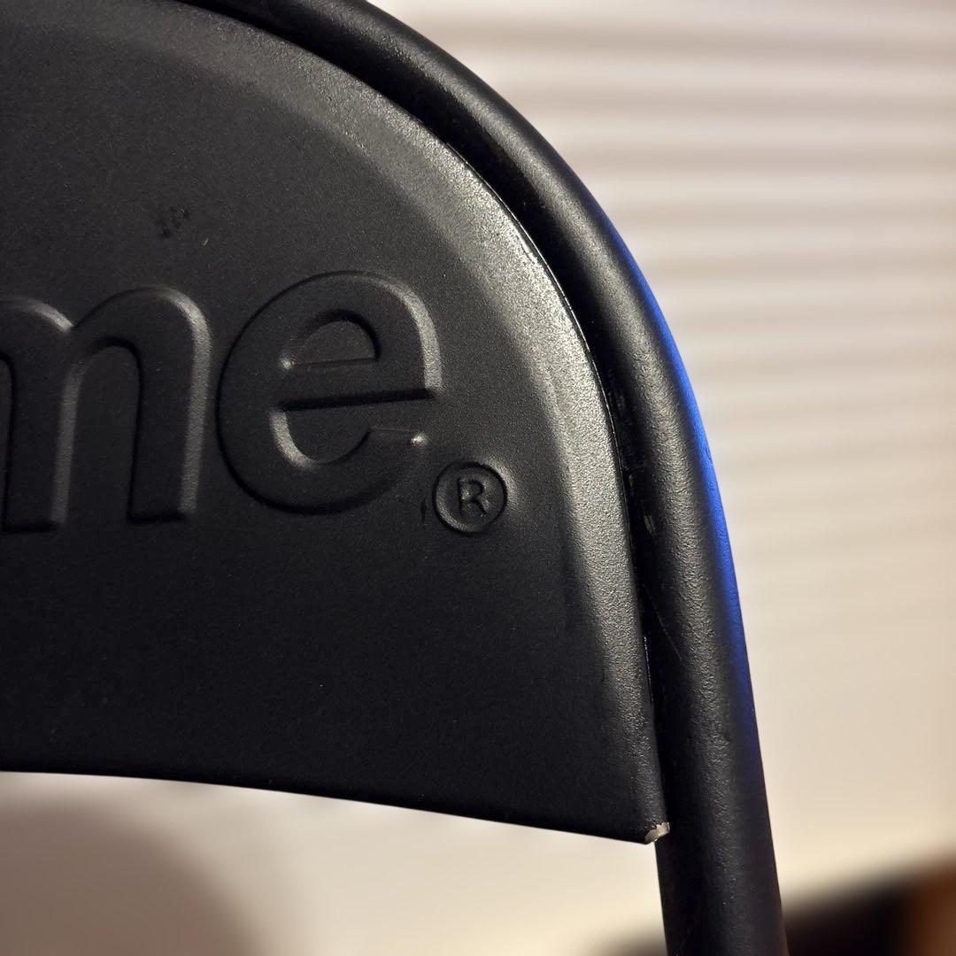 椅子 supreme l Folding Chair Black