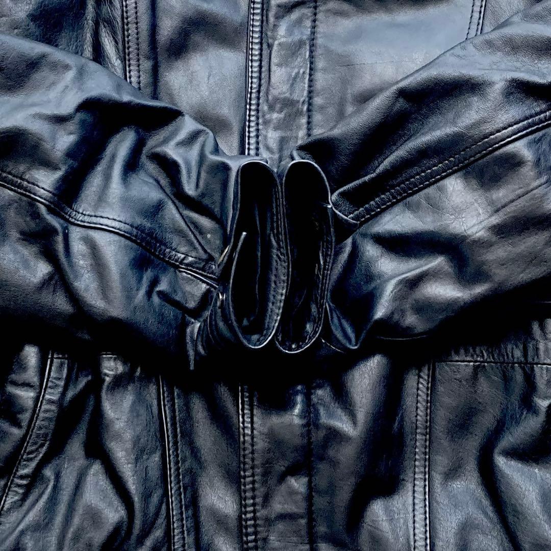 ジャケット・アウター 80sarchive valentino leather bomber jkt