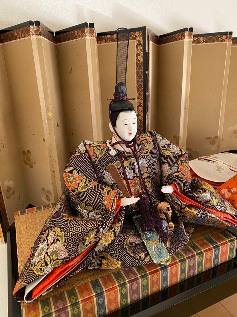 ①大橋弌峰　親王飾り　雛人形　ひな祭り