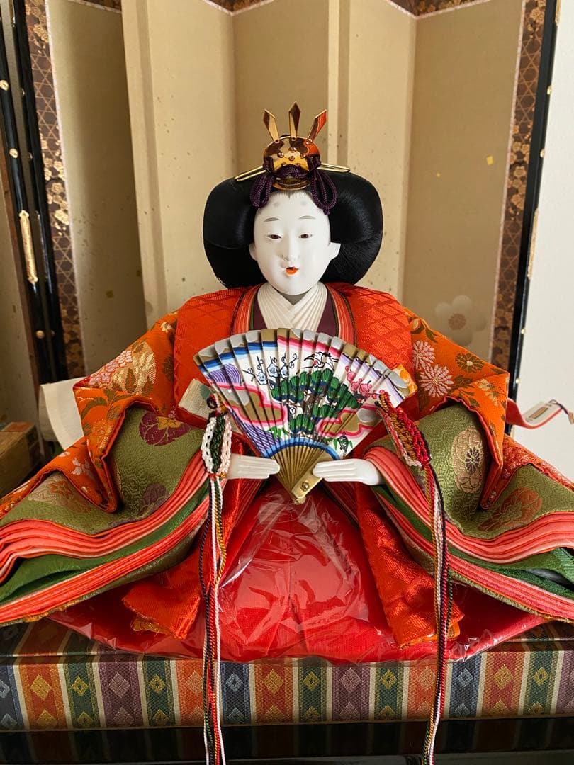 ①大橋弌峰　親王飾り　雛人形　ひな祭り