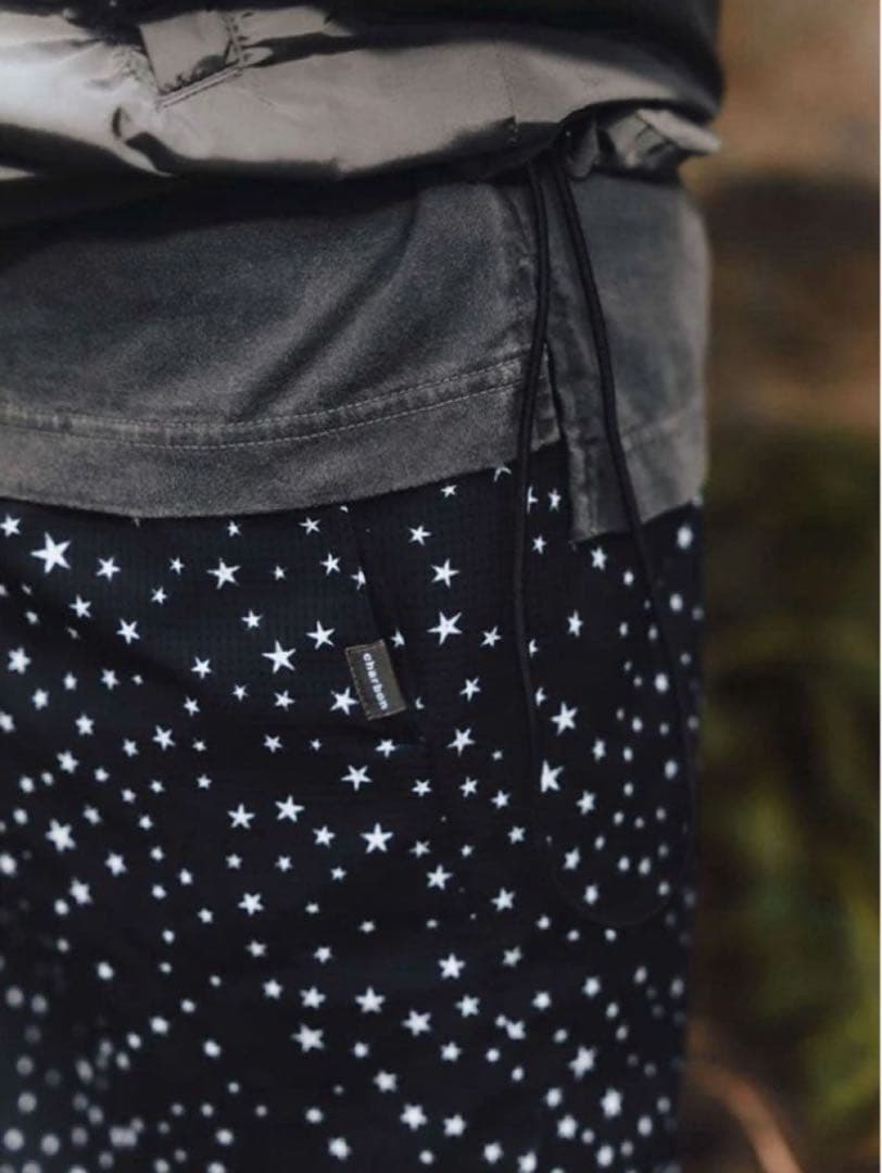 ウォーキング・ランニングウェア Charbon STAR 7POCKETSRACINGSHORTS