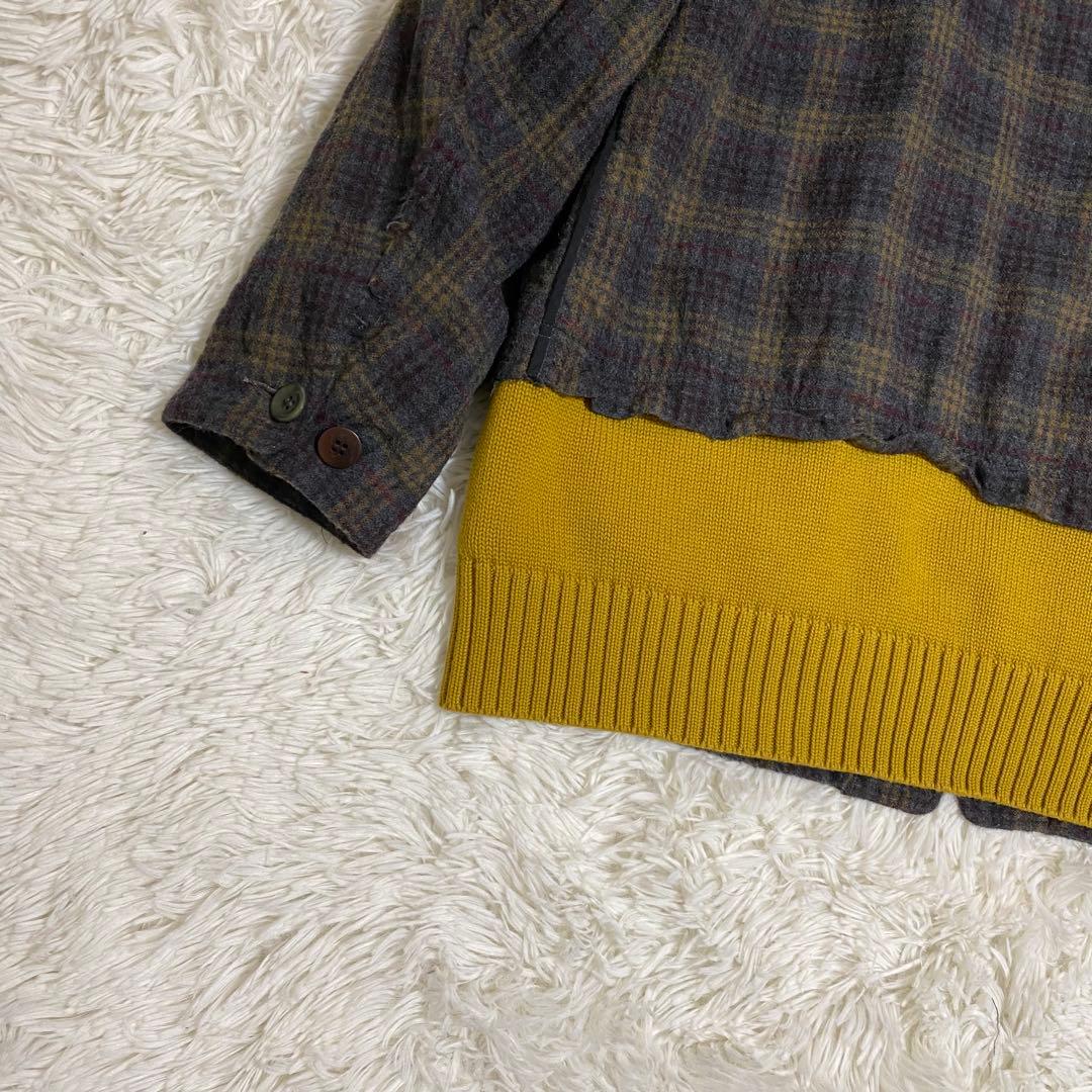 美品　アンダーカバー　ニット　ドッキング　ジャケット　2 メンズ　ライナー付き