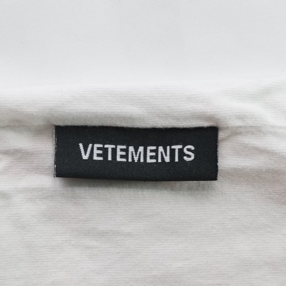 VETEMENTS ヴェトモン TIME IS MONEY ロンTシャツ
