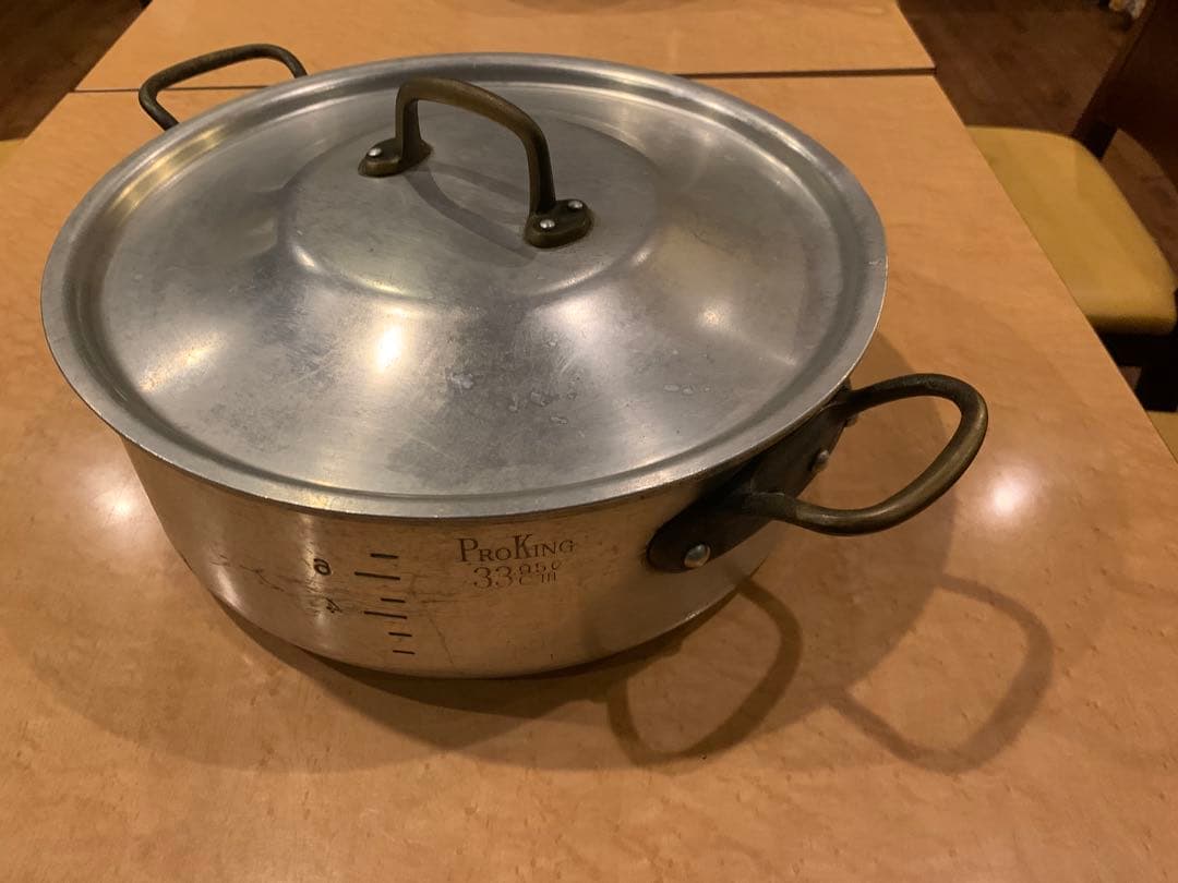 ProKing 33cm 両手鍋 計量目盛り付き(9、0ℓ)