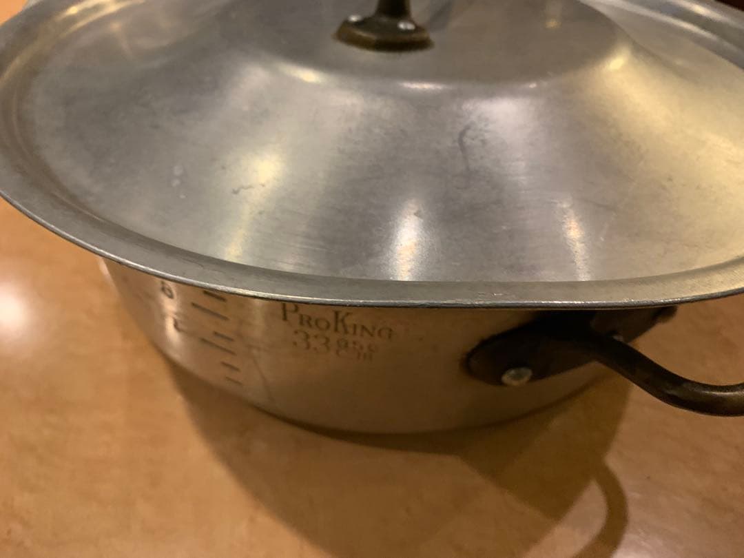 ProKing 33cm 両手鍋 計量目盛り付き(9、0ℓ)