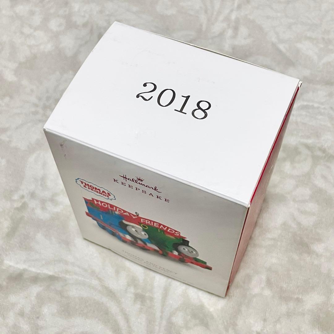 ホールマーク　クリスマス　オーナメント　トーマス　ライオネル クレーン車