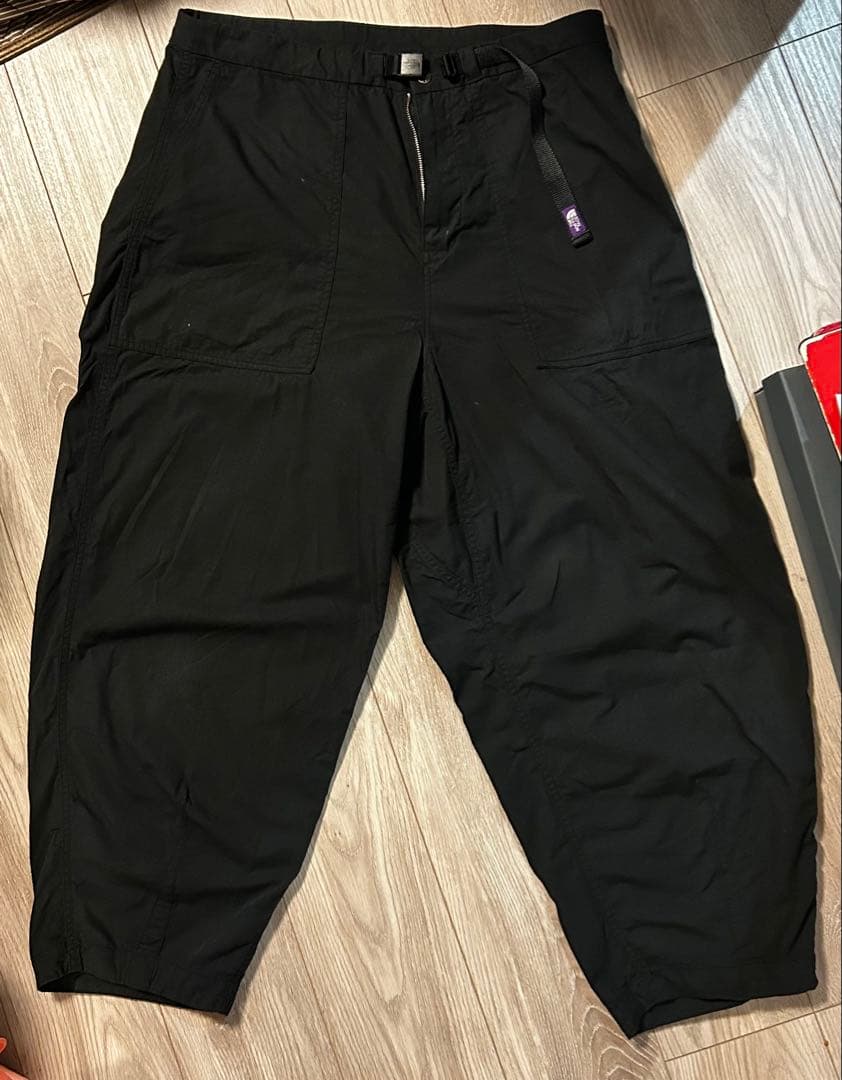 THE NORTH FACE ワイドクロップドパンツ 36ブラック