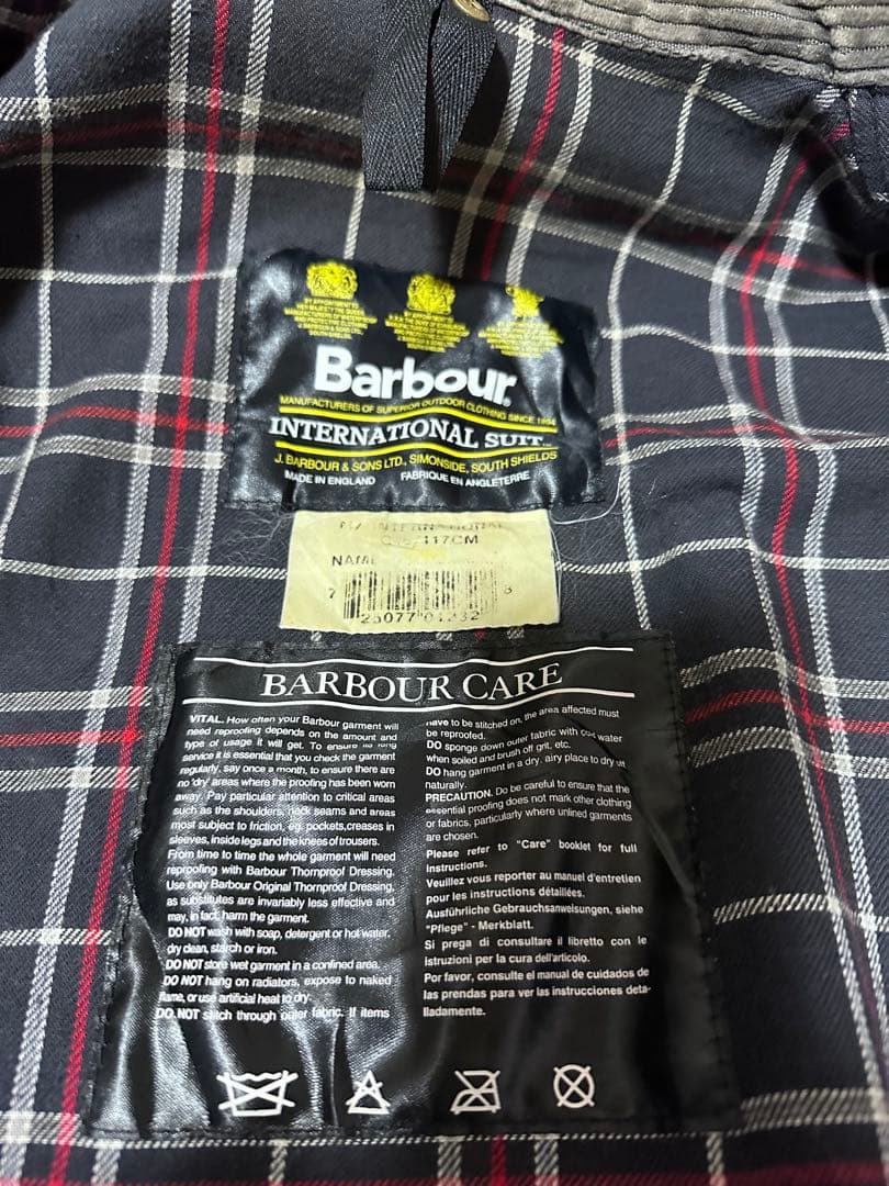 ［希少］Barbour NATOインターナショナル バブアー ヴィンテージ
