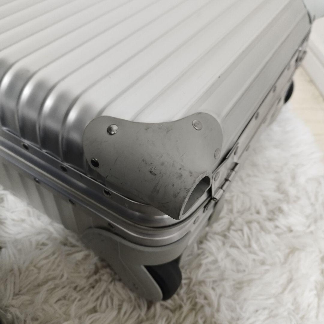 RIMOWA　ビジネストロリー　2輪　23L　キャリーケース　シルバー