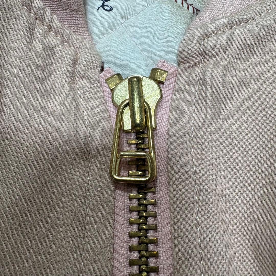 n*i様 カールヘルム ピンクハウス　MA-1 キルティング　中綿　野球　ピンク