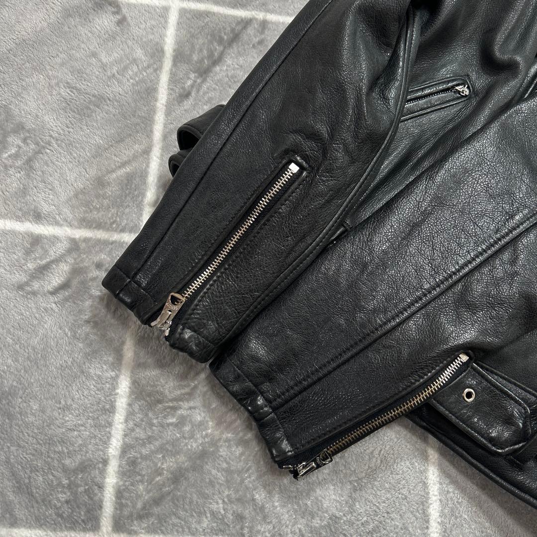 【ワンスターL】 最高傑作 SCHOTT レザージャケット 極上品 牛革 38