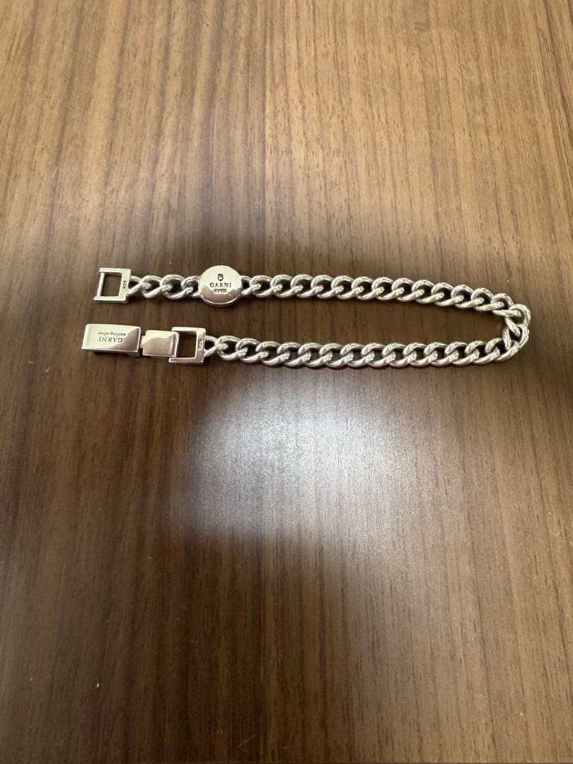 ガルニEngrave Coin Bracelet シルバーブレスレット
