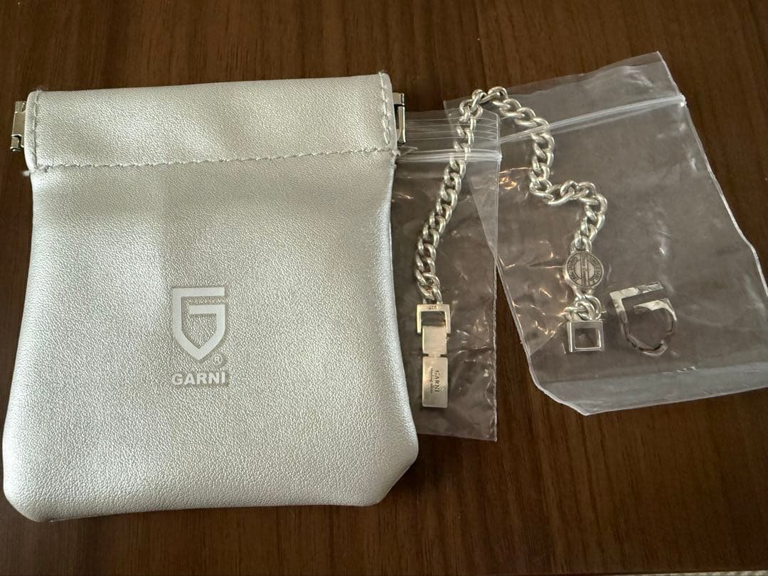 ガルニEngrave Coin Bracelet シルバーブレスレット