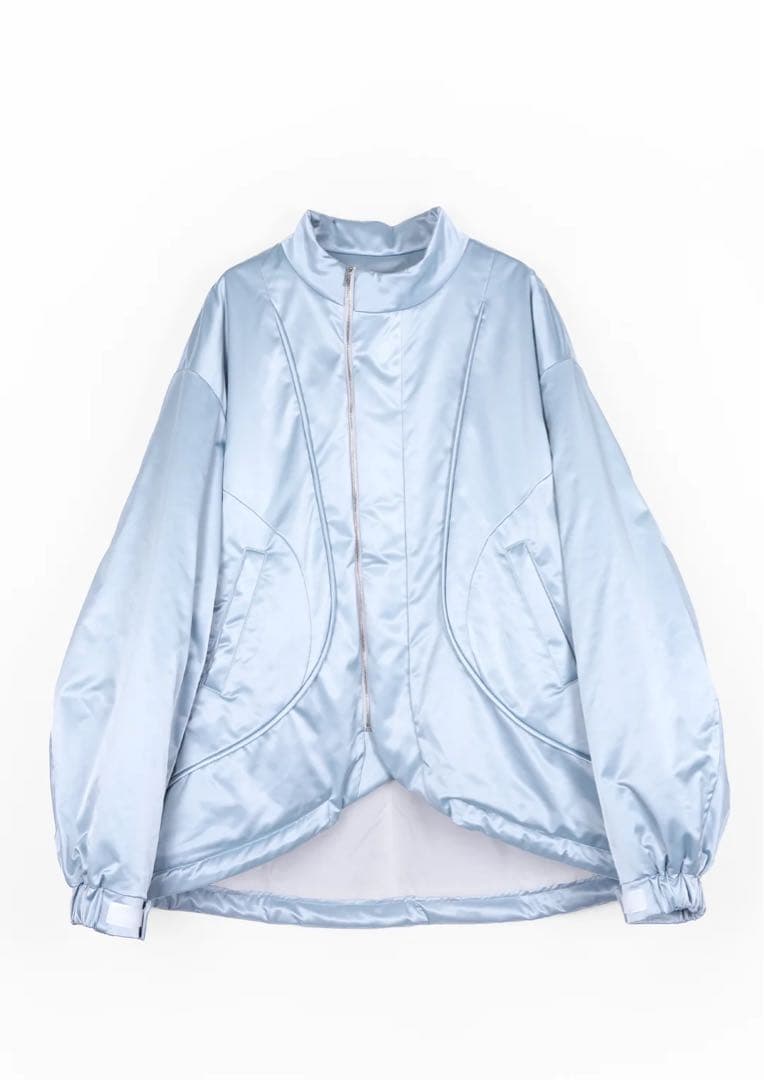 【完売品】シェルターコート:round model / セルリアンシルバー