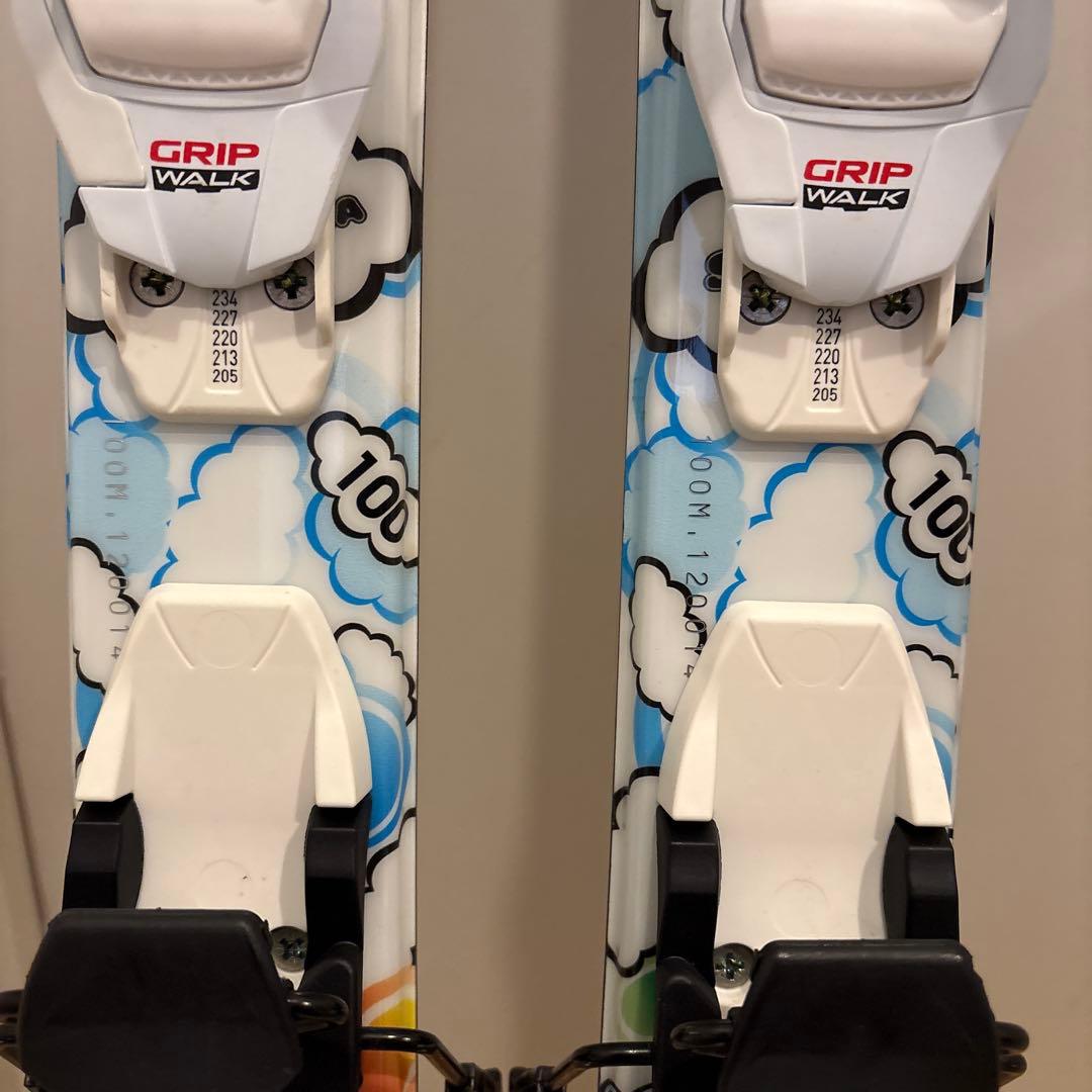 SWALLOW キッズスキー板・ポール・ブーツ4点セット 100cm