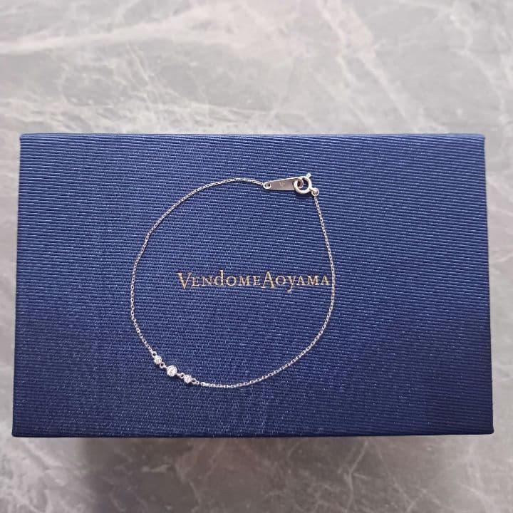 即購入可　ヴァンドーム青山　ダイヤモンド　ブレスレット　ホワイトゴールド