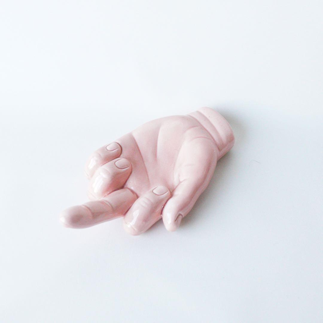 Fuck Sign 中指 灰皿 日本製 ビンテージ Ashtray