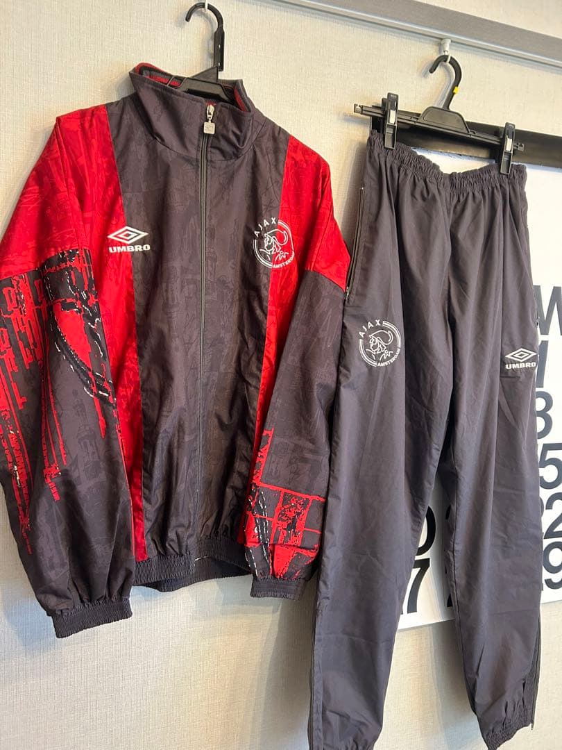 UMBRO AJAX アンブロ　アヤックス　ジャージ　セットアップ