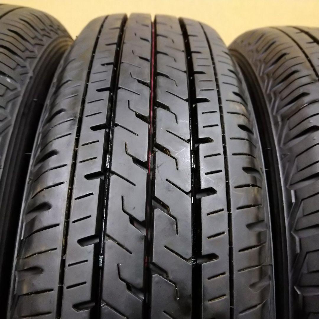 ★バリ山 155/80R13 LT ブリヂストン エコピア R710 4本セット