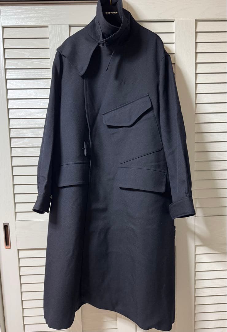 ★美品★ blurhms Wool Surge Motorcycle Coat