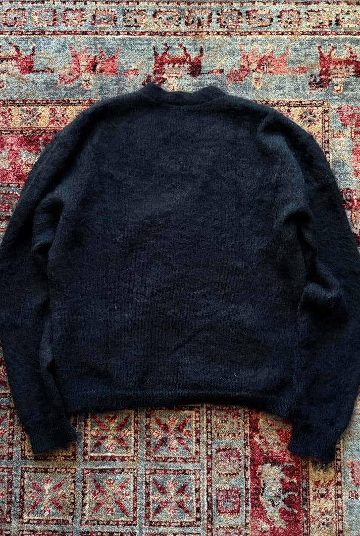 トップス INTERIM 50'S KID MOHAIR CARDIGAN black