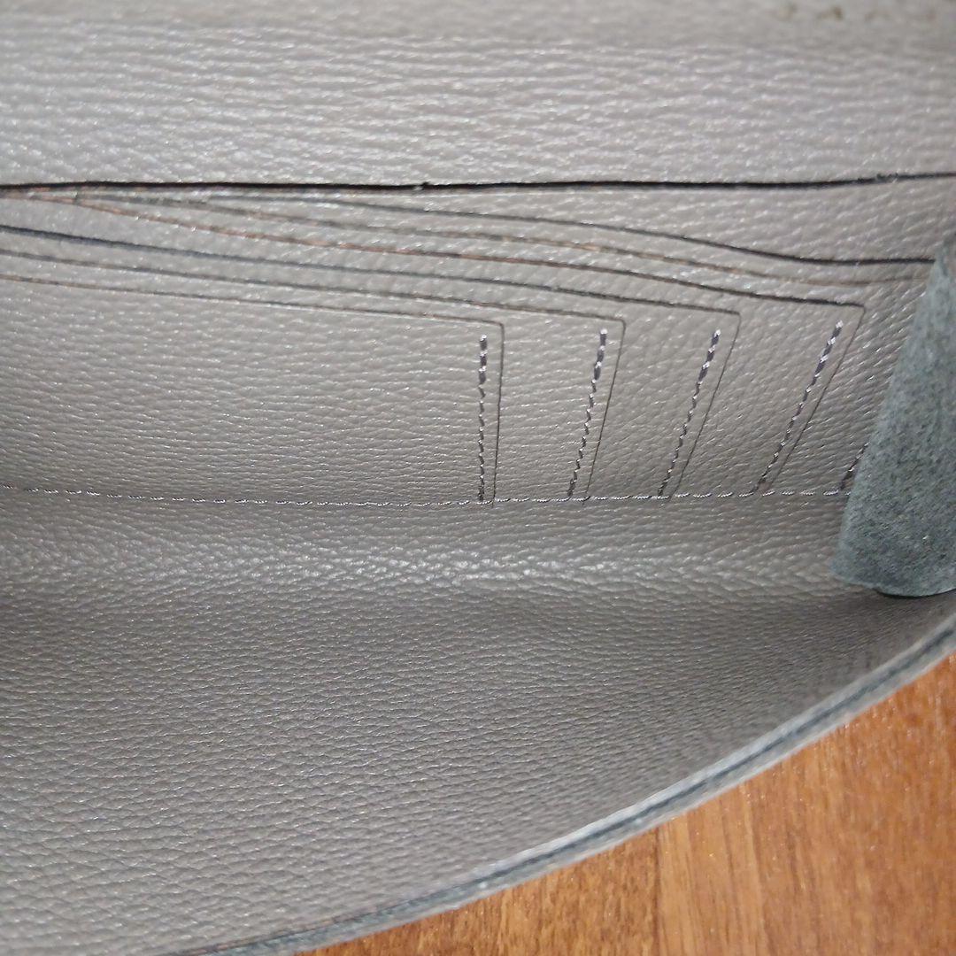 STATUSY il modo 小さい長財布 右利き メンズ レディース グレー