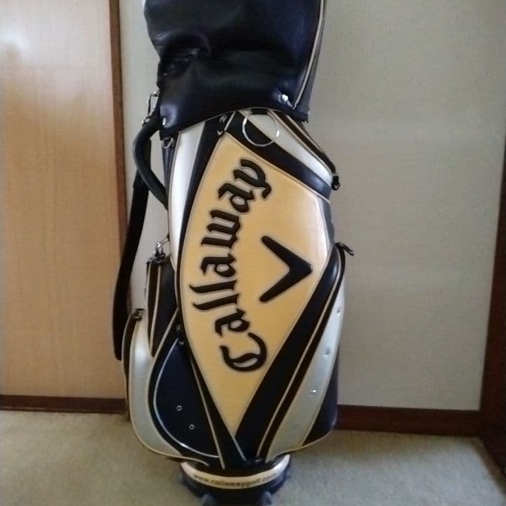 Callaway キャディバッグ 　　　ブラック ゴールド