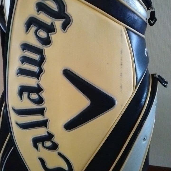 Callaway キャディバッグ 　　　ブラック ゴールド