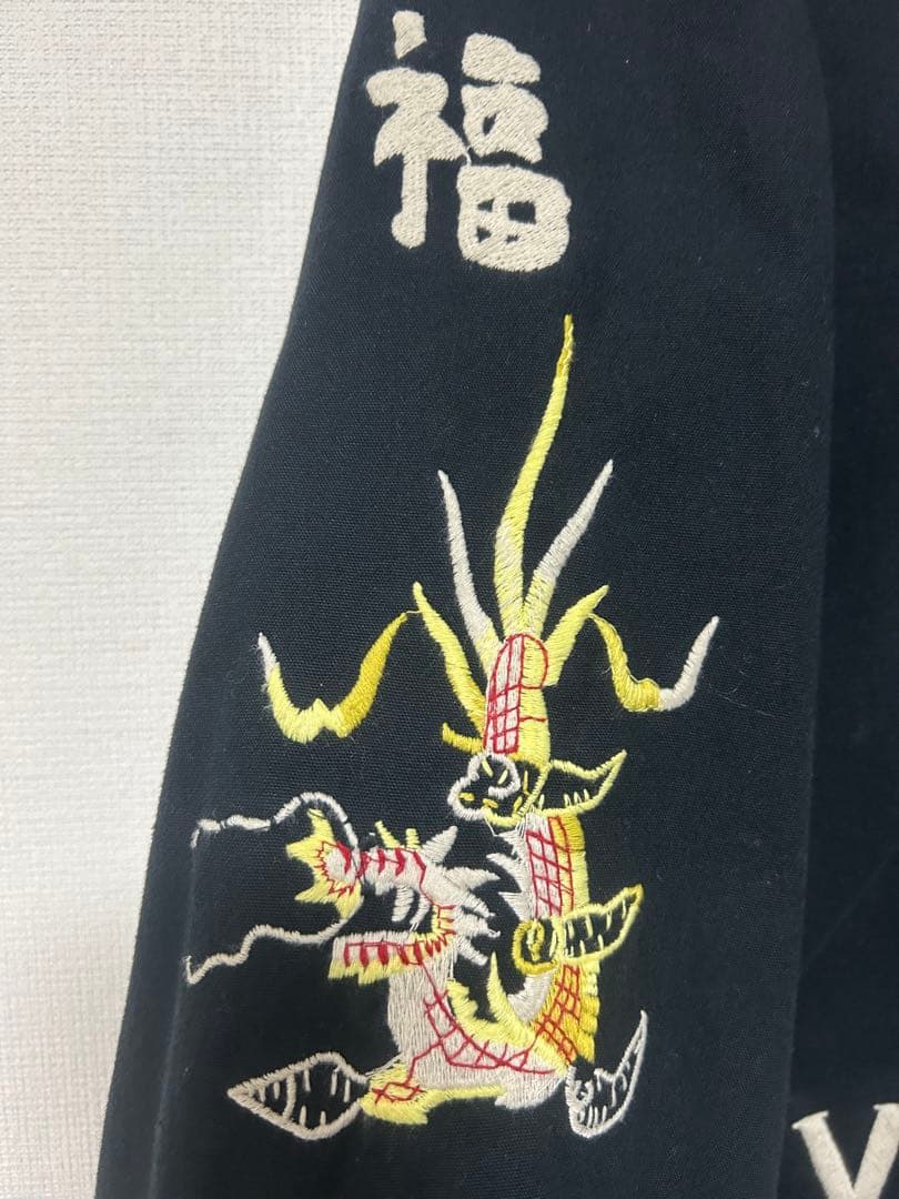 東洋エンタープライズ　ベトジャン　福禄寿　スーベニア　美品　サイズＬ　スカジャン