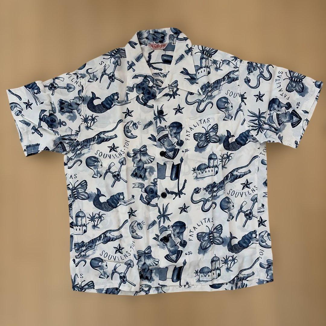 Sun Surf×ミスターフリーダムコラボ アロハシャツ Bribi Shirt