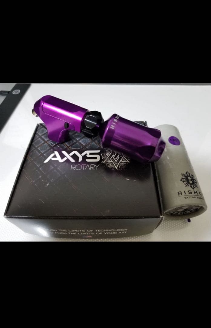 AXYS Fehu+Bishop グリップ カートリッジロータリータトゥーマシン