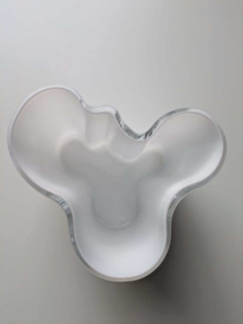 美品 イッタラ アアルト ベース 旧ロゴ 95mm ヴィンテージ ホワイト