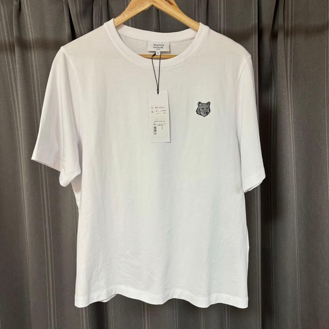MAISON KITSUNÉ ホワイト Tシャツ M