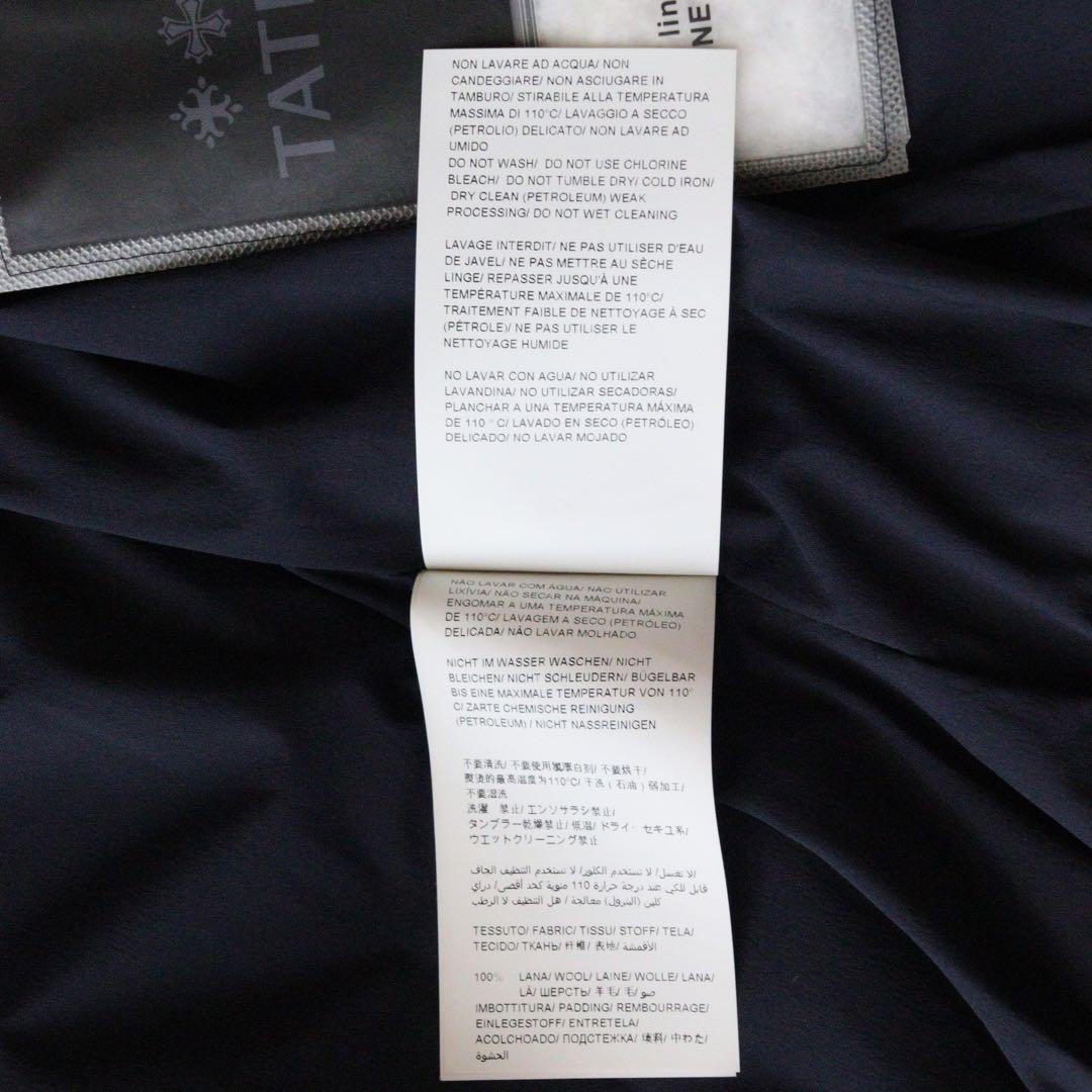 5356　タトラス　ダウンベスト ラクーンファー　S