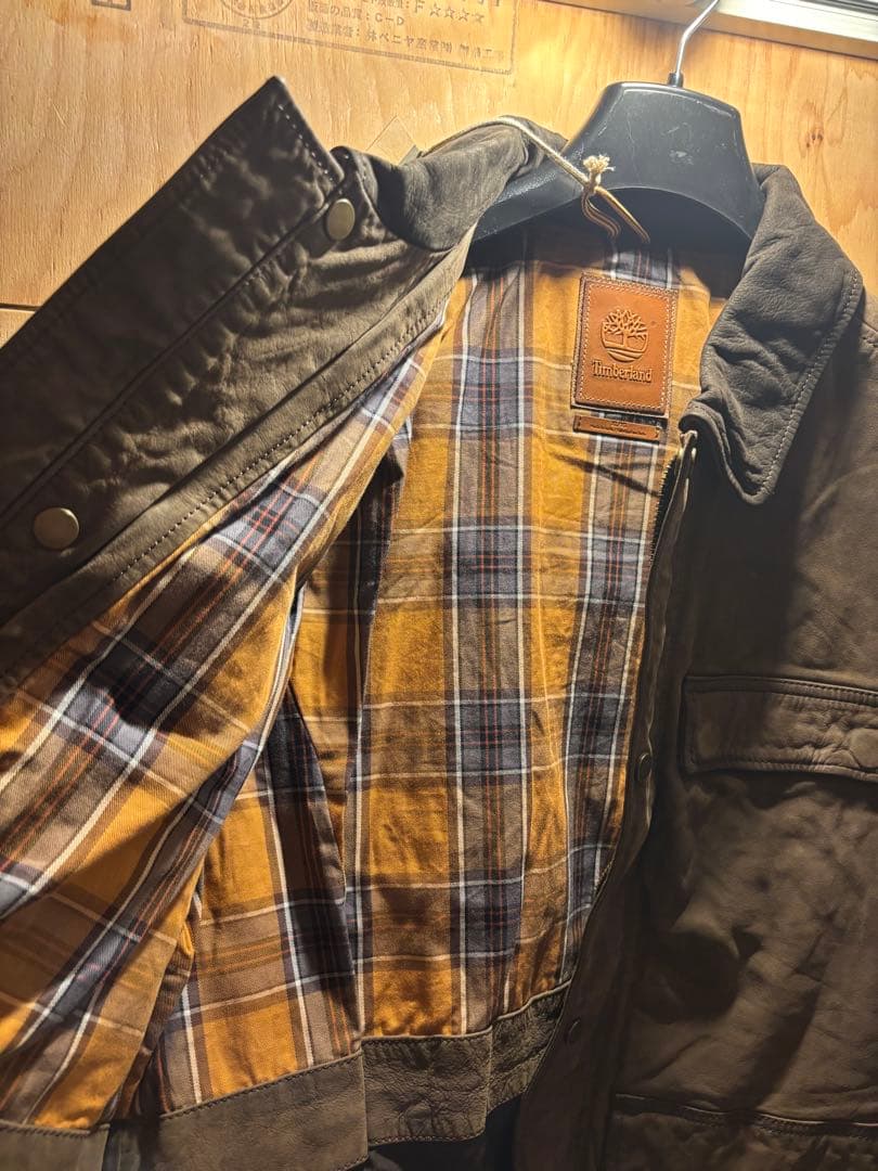 未使用　timberland ティンバーランド　ワックスド　ジャケット　XL