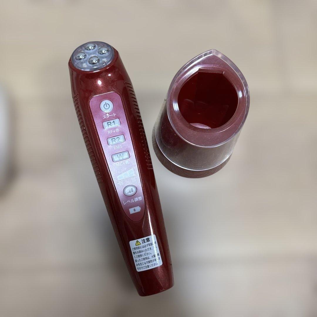 IVY 美顔器 レッド 収納ケース付き