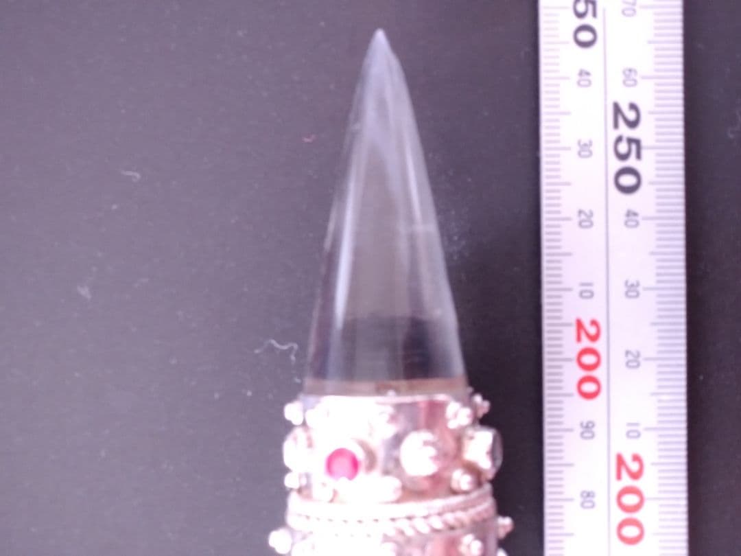 ガネーシュヒマール水晶クリスタルワンド２５cm 50万円