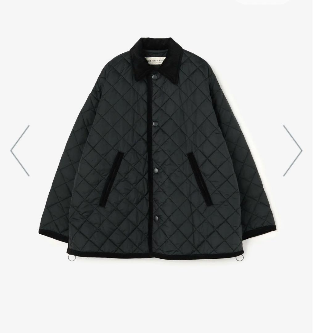 shinzone bshop 別注 キルティングショートコート