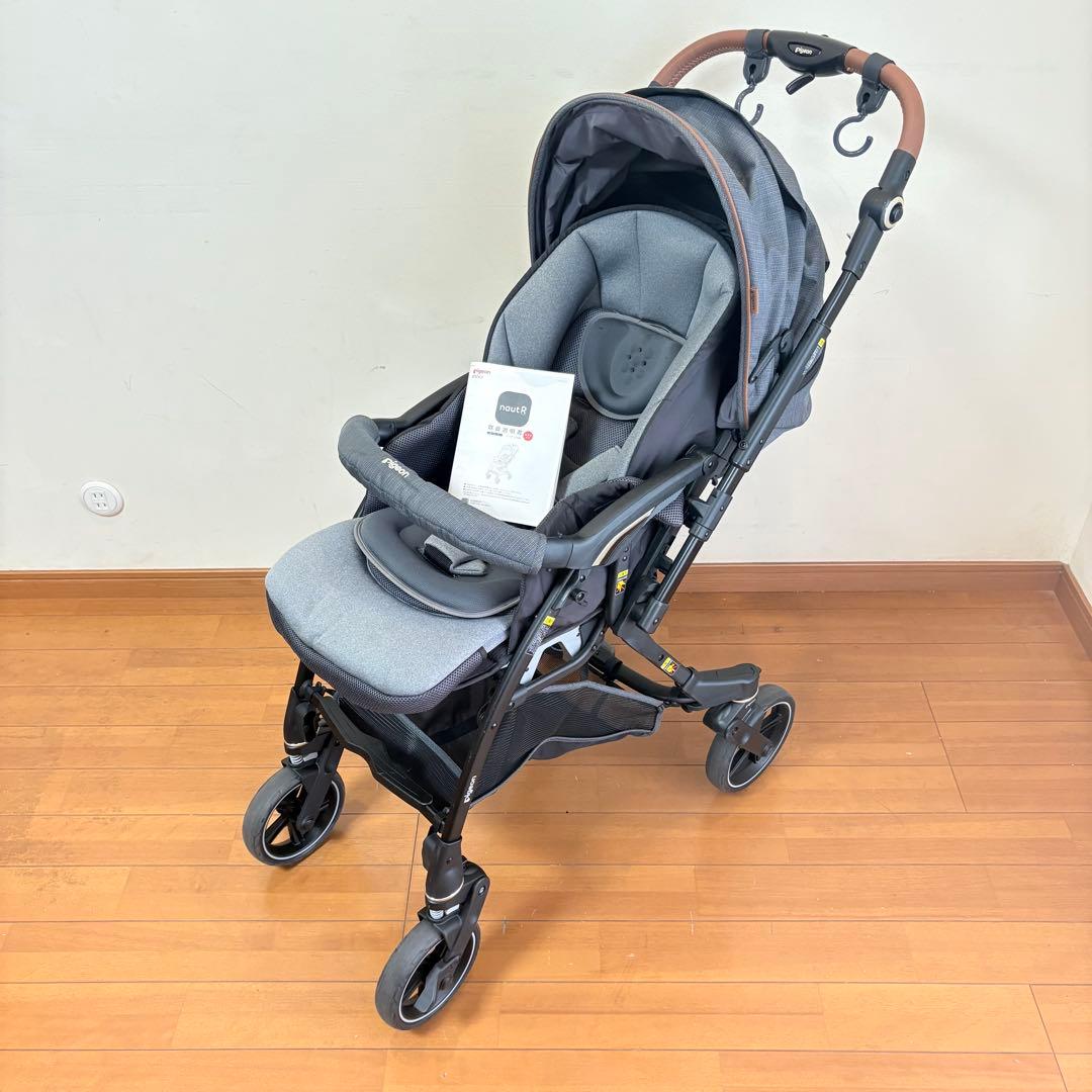 【美品・付属品完備】Pigeon ピジョン ベビーカー nautR ノートアール