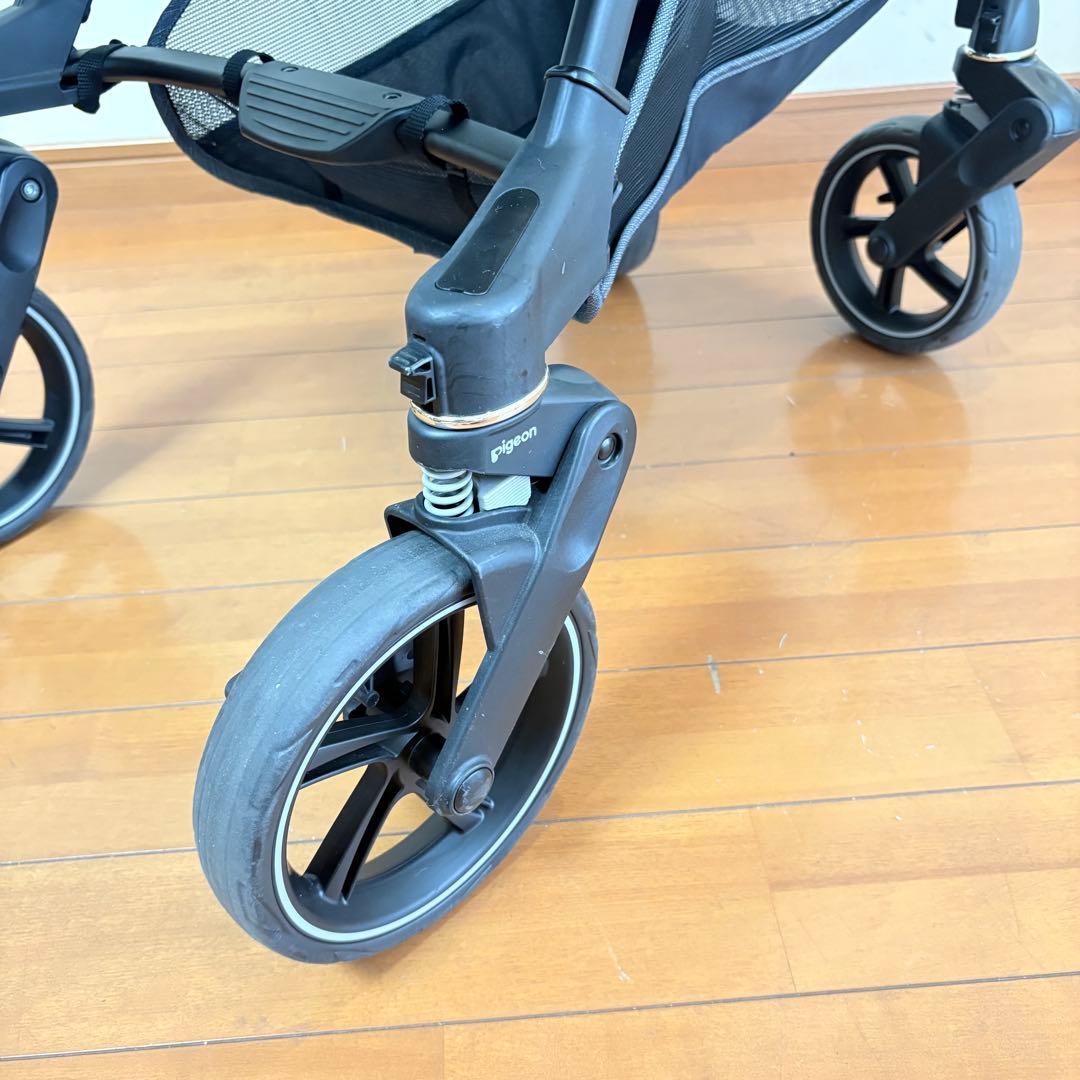 【美品・付属品完備】Pigeon ピジョン ベビーカー nautR ノートアール