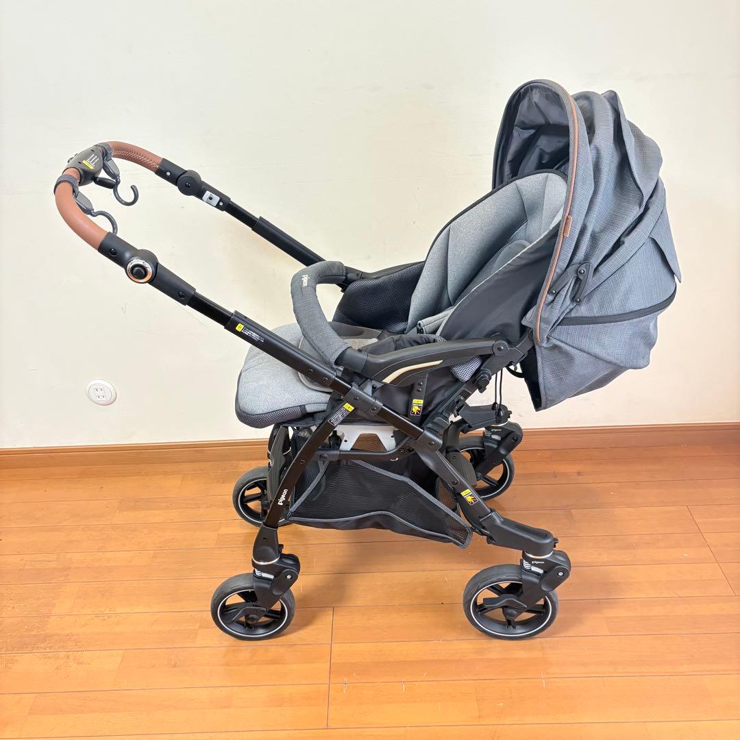 【美品・付属品完備】Pigeon ピジョン ベビーカー nautR ノートアール